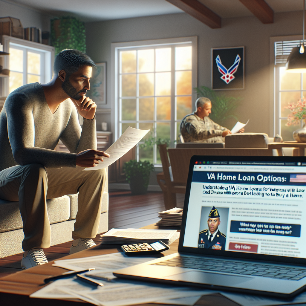 Understanding VA Home Loan Options for Veterans with Low Credit Scores: Tips and Solutions