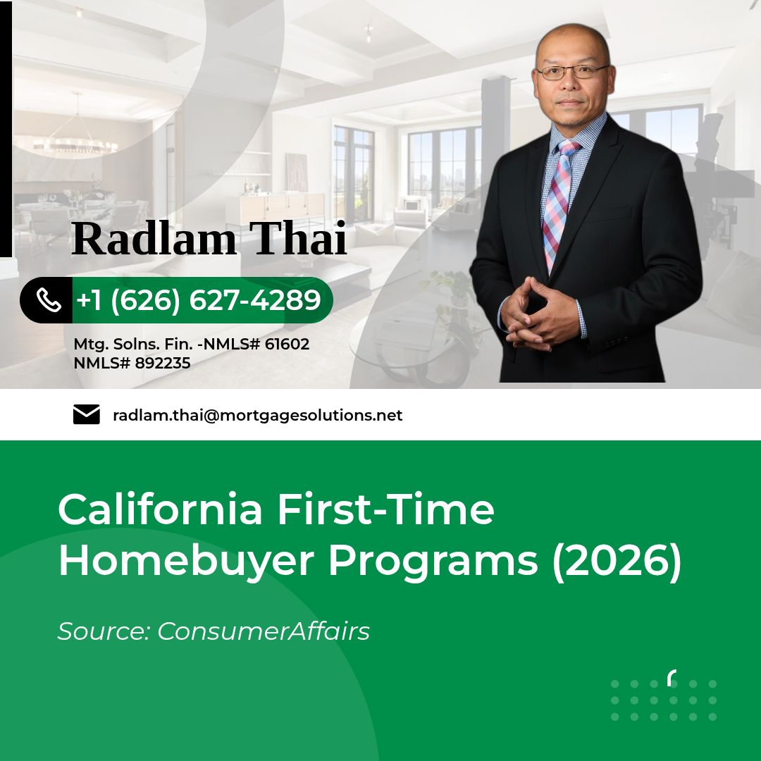 California First-Time Homebuyer Programs (2026)