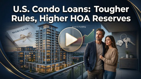 U.S. Condo Loans: Tougher Rules, Higher HOA Reserves | Mortgage & Real Estate Updates: VA, FHA, HELOC, DSCR, 1099, P&L, Hard Money, Land, Farm, Fix & Flip, No-Docs, Commercial Loan